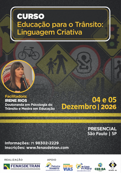 Curso de Educação para o Trânsito: Linguagem Criativa.