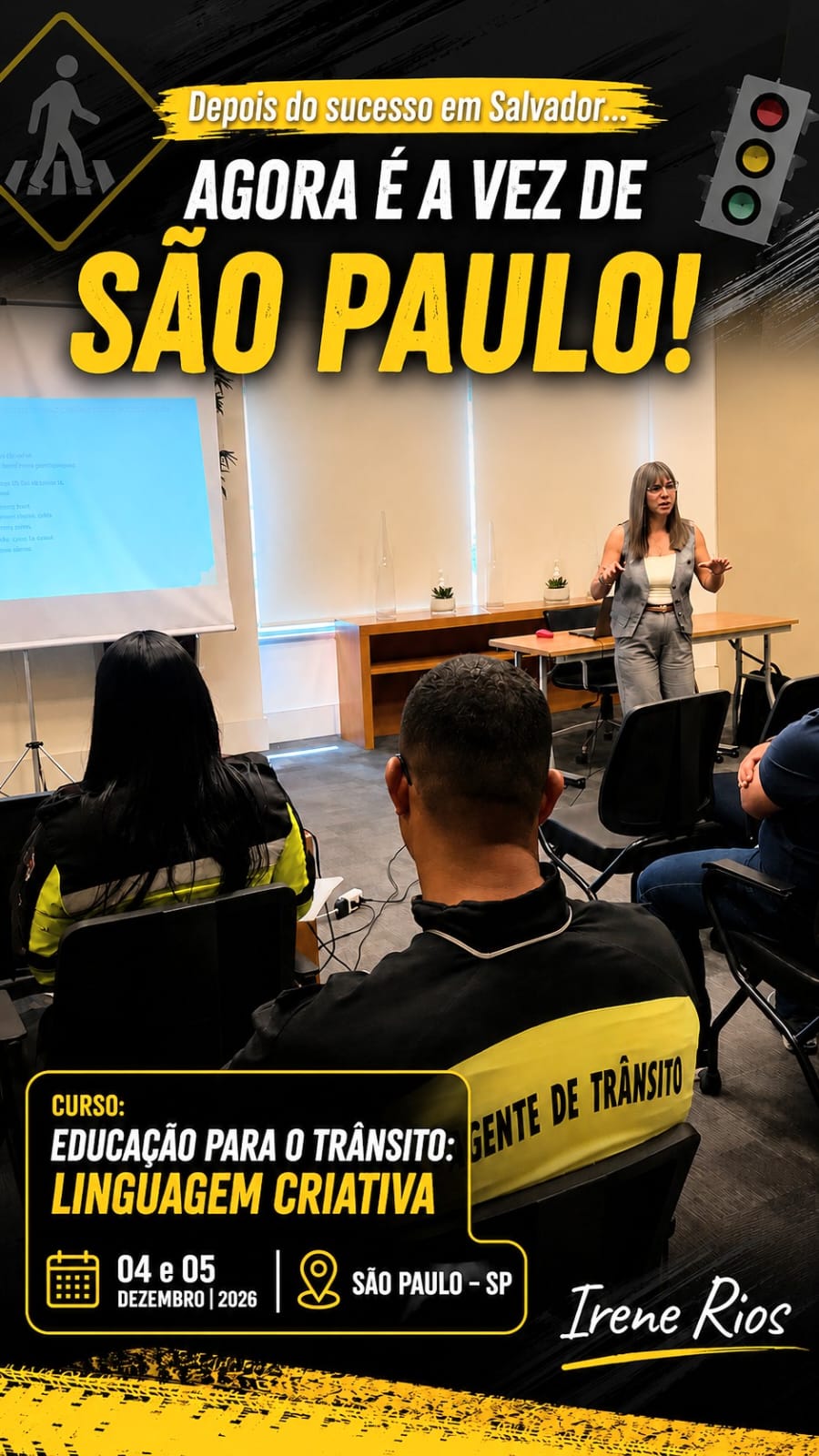 FENASDETRAN abre inscrições para Curso Presencial de Educação para o Trânsito com foco em inovação e criatividade.